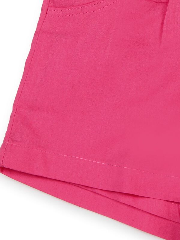 Pink Casual Shorts image number null